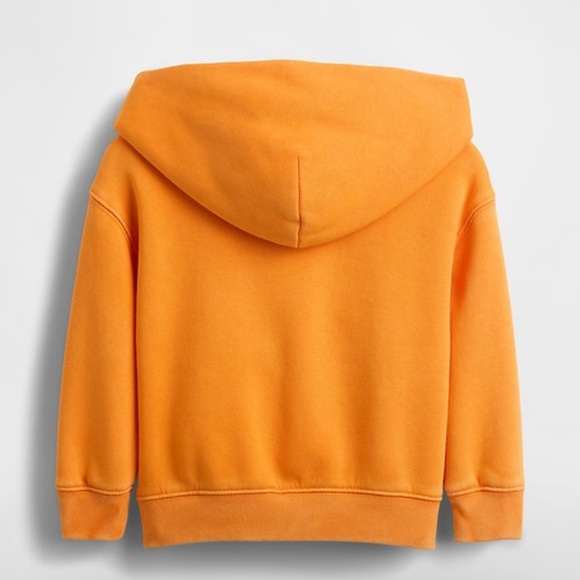 GAP Vibrant Orange Kids Hoodie - Picture 4 of 4